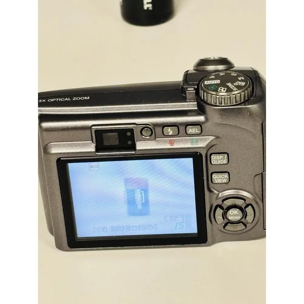 Olympus SP-320 7.1MP Digital Camera Compact 2.5″ Screen 3x Optical Zoom Works
